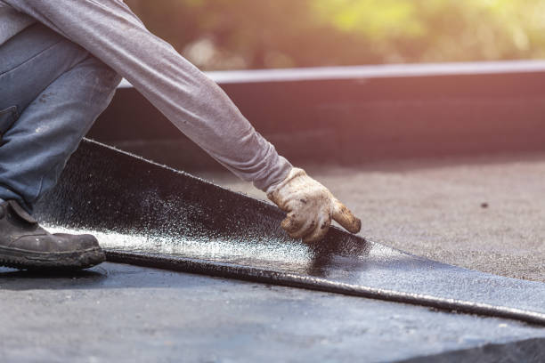 Professional Basement Waterproofing technician working in Ohio City, OH